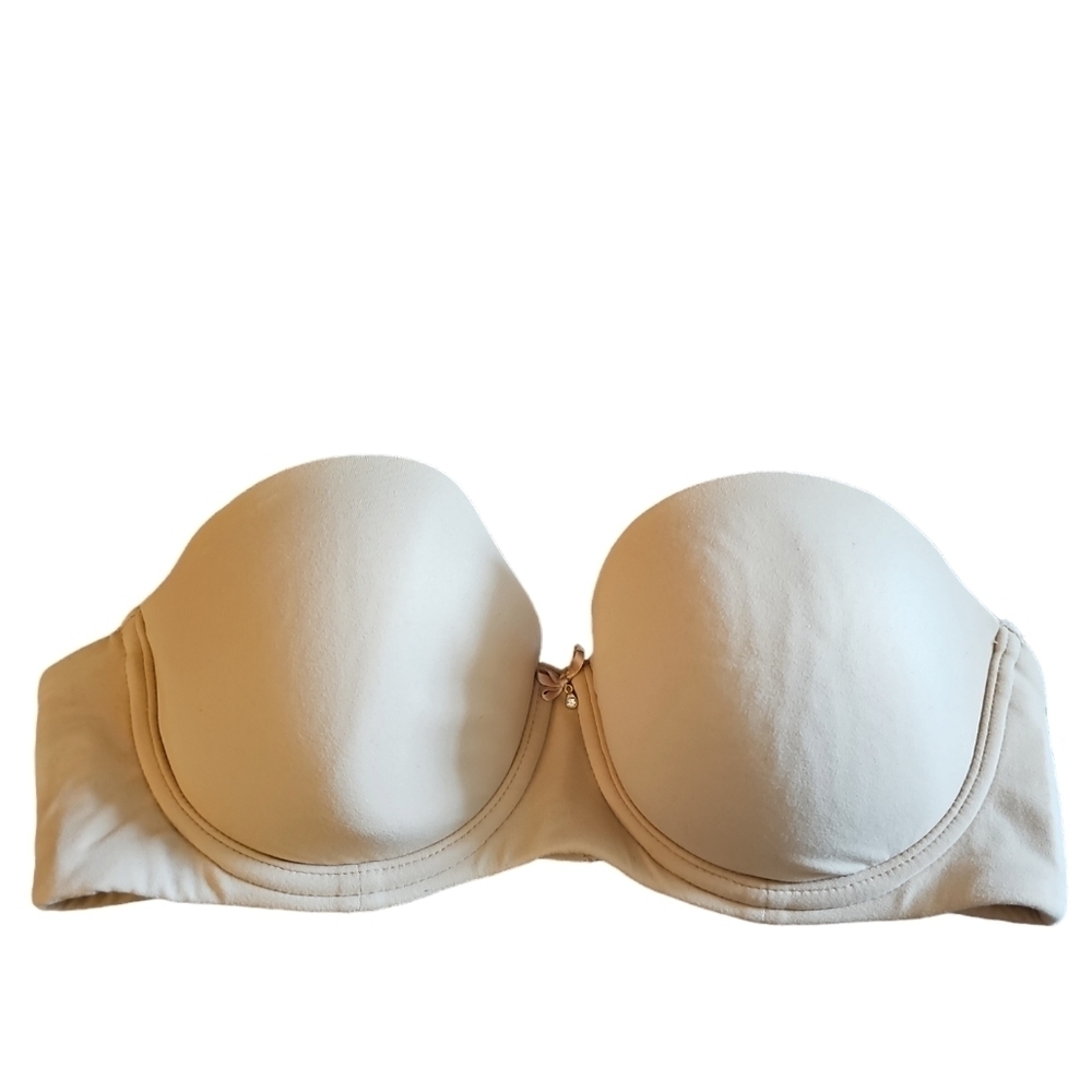 Soma Embraceable Multiway underwire strapless tan nude sz 34 C WL414